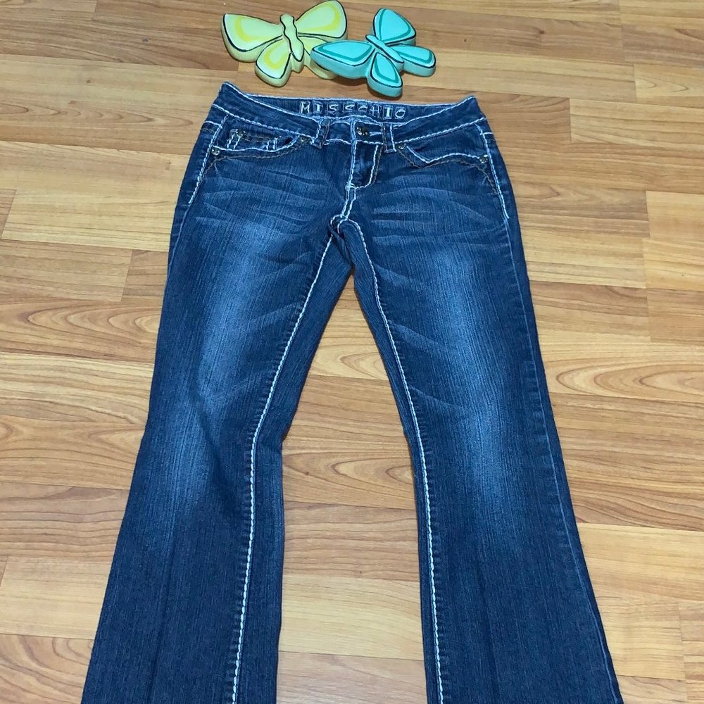 Miss Chic Boot Cut Jeans SZ 1